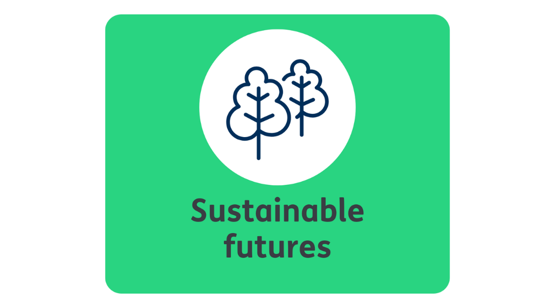 Sustainable futures tile